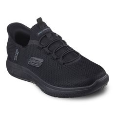 Experience slip-resistant safety with slip-on convenience wearing these Skechers Hands Free Slip-ins™ Work™ Summits Colsin men's shoes. Click this FOOTWEAR GUIDE to find the perfect fit and more! Experience slip-resistant safety with slip-on convenience wearing these Skechers Hands Free Slip-ins™ Work™ Summits Colsin men's shoes. Click this FOOTWEAR GUIDE to find the perfect fit and more! FEATURES Skechers Hands Free Slip-ins molded heel panel for an easy fit Exclusive Heel Pillow holds your foot securely in place Skechers Air-Cooled Memory Foam cushioned comfort insole Slip-resistant traction outsoleDETAILS Knit Mesh, synthetic upper Polyester lining Foam midsole Rubber outsole Round toe Slip-on Foam footbed 1.00-in heel height Size: 10.5 XW. Color: Oxford. Gender: male. Age Group: adult. Skechers Mens Shoes, Women's Slip Ons, Michael Kors Fashion, Knit Mesh, Trending Sneakers, Skechers Shoes, Men Shoes Size, Hands Free, Slip On Sneaker