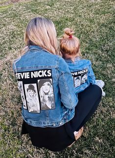 Message me for custom orders. Price is for both jackets Customizable Long Sleeve Winter Outerwear, Customizable Cotton Fall Outerwear, Customizable Fitted Cotton Outerwear, Customizable Cotton Long Sleeve Outerwear, Customizable Casual Fall Outerwear, Matching Jackets, Baby Rocker, Getting A Puppy, Mommy And Me