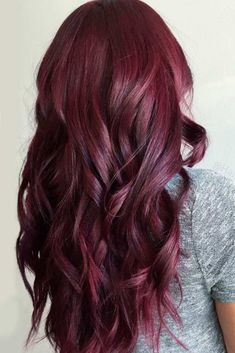 29 Burgundy Hair Styles: Find The Best Shade For Your Skin Tone Deep Red Hair