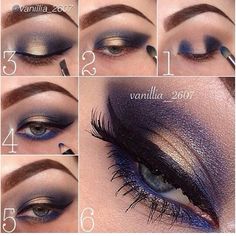 Purple Makeup Tips Eyeshadow, Eye Makeup Styles, Eye Makeup Techniques, Makeup Help, Eye Makeup Pictures, Face Makeup Tips, Eye Makeup Steps, Makeup Eye Looks, Creative Eye Makeup