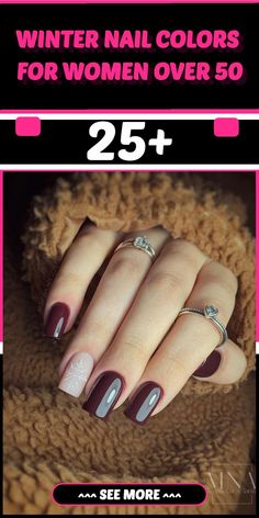 Winter Nail Colors, Fall Winter Trends, Nail Colors Winter, With Nails, Gel Top Coat, Winter Nail Designs, Winter Nail, Winter Trends, Nail Designs Spring