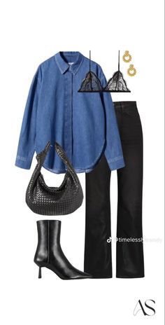 Blue Jeans Boots Outfit, Chic Timeless Outfits, Anna Scott Notting Hill Outfit, Date Night Outfit Winter Dinner Casual, Artist Fashion Outfits, Minimalist Winter Outfits, Outfit Plan, Outfit Inspo Fall