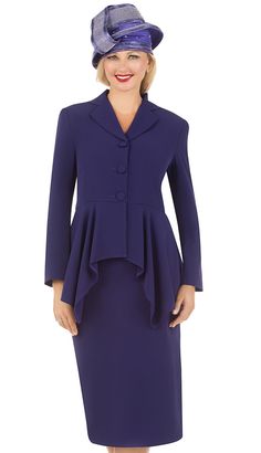 Giovanna Church Suits And Dresses Fall And Holiday 2024. Perfect item for church events or any special occasions. White Church Dress, Mens Dress Coats, Mens Dress Coat, White Church Hats, Church Skirts, Suit Purple, First Lady Church Suits, Donna Vinci Church Suits, Dresses Church