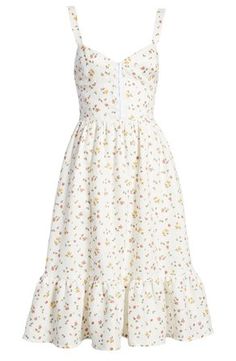 Floral Sundress, Dream Clothes, Looks Vintage, Cute Casual Outfits, Pretty Dresses, Casual Dresses For Women, Aesthetic Clothes, Pretty Outfits, Cute Dresses