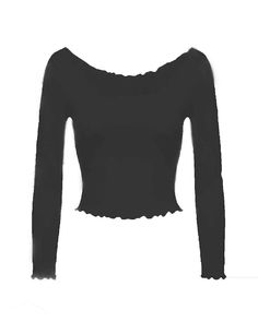 Details: Long-sleeve ribbed top with lace designTop Length: CroppedSleeve Length: Long SleevesMaterials:95% Polyester + 5% Spandex Lettuce Hem, Cami Crop Top, Ribbed Top, Maxi Dresses Casual, Crop Top Blouse, Maxi Dress Party, Knitwear Cardigan, Dress Cuts, Lace Design