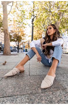 A stylish pointed toe mule adds a casual-cool look to your fall wardrobe. 1 1/2" block heel Slip-on style Braided strap design Manmade upper, lining, and sole Imported 2 Block, Braided Strap, Journee Collection, Strap Design, Fall Wardrobe, Braid Styles, Mule, Nordstrom Rack, Block Heels