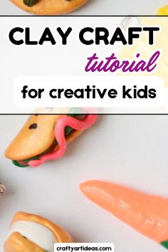 clay crafts for kids that are easy to make