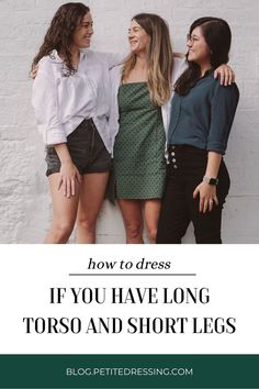 Short Legs Outfit, Short Torso Outfits, Styles For Petite Women, Short Legs Long Torso, Style For Short Women, Outfits For Short Women, Dress For Body Shape, Chic Capsule Wardrobe, Dresses For Apple Shape