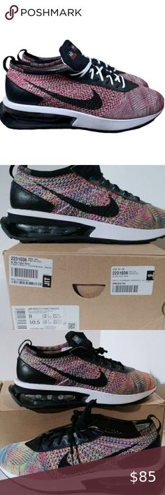 Nike Air Max Flyknit Racer, Size Men's 9 / women 10.5. ashoesMulticolor. New wi Nike Air Max Flyknit Racer, Flyknit Racer