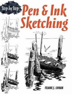 pen and ink sketching book cover