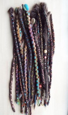 Boho Dreads, Hair Dreads, Purple Finch, Dread Wraps, Wool Dreads, Dreadlock Extensions, Synthetic Dreads, Dread Hairstyles, Dreadlock Hairstyles