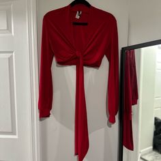 Gorgeous Sexy “ Deep Red “ Long Sleeve Top “ Nwot Never Worn Size Medium Purchased At A Boutique Not Zara Just Listed For Exposure Red Fitted Crop Top For Club, Fitted Red Crop Top For Club, Red Top For Club In Fall, Red Club Top For Fall, Red Stretch Top For Date Night, Chic Red Crop Top For Club, Red Fitted Crop Top For Night Out, Fitted Red Crop Top For Night Out, Stretch Red Top For Date Night