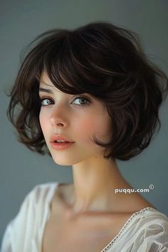 Short French Bob Hairstyles: Chic and Timeless Looks - Puqqu French Bob Hairstyles, Short French Bob, Short Wavy Haircuts, Short French, Timeless Looks, French Bob, Wavy Haircuts, Chin Length Hair