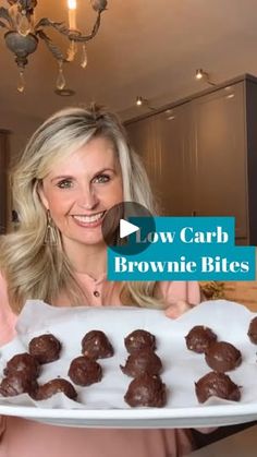 38K views · 12K reactions | Healthy & Delicious 3-Ingredient Brownie Bites
Ingredients:
* 2/3 cup cocoa powder
* 1 cup all-natural peanut butter or almond butter
* 1/2 cup pure maple syrup or use sugar free or keto syrup for less carbs.
Instructions:
1. Mix all ingredients in a bowl until well combined.
2. Scoop onto parchment paper.
3. Freeze for 15 minutes, then enjoy!
Storage: Keep in an airtight container in the fridge for up to 4 weeks.
Nutritional values may vary based on the products you use.  #lowcarb #lowcarbdiet #lowcarbsnack #lowcarbrecipes | Leslie Weiser | Decorating, Recipes &  More