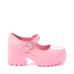 Womens Heels and Wedges | Journeys Pink Platform Mary Janes, Pink Mary Jane Heels For Summer, Strawberry Shortcake Shoes, Spring Heels With Buckle Closure, Spring Polyurethane Heels With Buckle Closure, Spring Pink Polyurethane Heels, Pink Polyurethane Heels For Spring, Pink Mary Janes, Strawberry Shortcake Costume