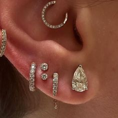 Maria Tash, All Shapes, Ear Cuffs, Girly Jewelry, Dream Jewelry