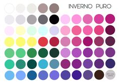 an image of a color scheme with circles in the middle and bottom, all different colors