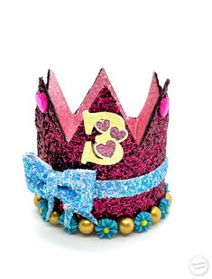 Fancy Nancy Birthday, Enchanted Forest Birthday, Crown Hair Clip, First Birthday Crown, Forest Birthday, Headband Crown, Birthday Headband, Crown Hair, I Love My Daughter