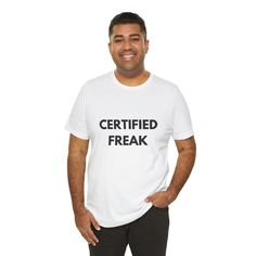 Our exclusive certified freak tee is guaranteed to make you stand out in a crowd. Its bold design is perfect for people looking for a fun and creative way to express their sense of humor,  and improve their confidence by meeting new people everywhere they go. Does this sound like you? Wearing this shirt to a party is sure to strike up conversation and you can be confident that the whole party will have their eyes on you. So if you're not looking to be the center of attention, please do not wear White Lies Party Shirts, White Lies Party, White Lie Shirts, White Lies, Viral Tiktok, Bold Design, Meeting New People, New People, Leisure Wear