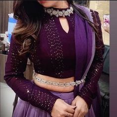 Trending Blouse Design, Trending Blouse, Designs Blouse, Long Blouse Designs, Blouse Designs High Neck, Blouse Designs Catalogue, Blouse Back, Blouse Design Images, Design Blouse