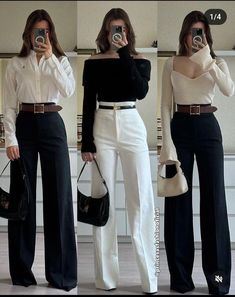 Classy Outfits For Women, Professional Outfits Women, Outfit Chic, Stylish Work Attire, Everyday Fashion Outfits, Fashion Fail, Holiday Wallpaper, Casual Day Outfits, Elegante Casual