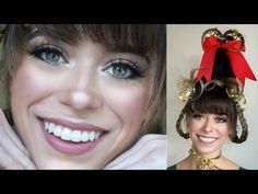 Cindy Lou Who Makeup Tutorial, Cindy Lou Who Makeup, Whoville Makeup, Who Makeup