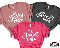 Friend Shirts For 3, Funny Girls Trip Shirts, Matching Friend Shirts, 3 Besties, Best Friend Matching Shirts, Best Friends Matching, Best Friend Hoodies, Girls Weekend Shirts, Friend Shirts