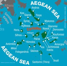 an image of the aegean sea map