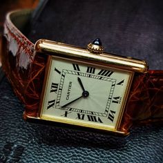 Cartier Tank Louis Watch Woman, Tank Watch Cartier, Cartier French Tank Watch, Secret Writing, Tank Louis Cartier Watch, Tank Americaine Cartier, Movado Watch