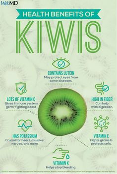 Kiwi Health Benefits, Potassium Vitamins, Healthy Facts, Food Health Benefits, Fruit Benefits, Natural Health Remedies, Homemade Food, Fit Body