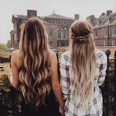 ♕pinterest/amymckeown5 Boring Hair, Ombré Hair, Good Hair Day, Messy Hairstyles