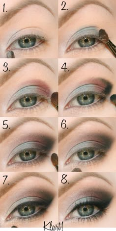 Makeup Hacks Tutorials, Event Makeup, Face Makeup Tips, Best Eyeshadow, Eye Makeup Steps, Makijaż Smokey Eye, Makeup Eye Looks