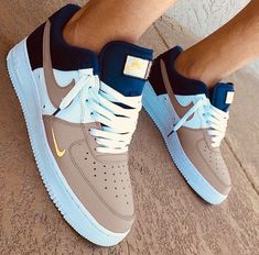 Nike Shoes Air Force, All Nike Shoes, Nike Air Shoes, Best Shoes For Men, Cute Nike Shoes, Cute Sneakers, Fresh Shoes