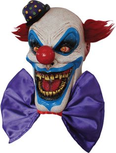 Chompo the Clown Mask Evil Clown Mask, Tooth Costume, Scary Clown Mask, Halloween Makeup Clown, Clown Horror, Clown Halloween, Scary Clown, Clown Mask, Halloween Clown