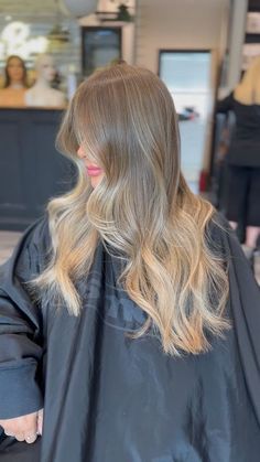 JAKE NUGENT HAIR on Instagram: "Bronde bae 🤍" Dark Root Bronde Balayage, Dark Brown Hair With Blonde Highlights Root Smudge, Bronde Haircolor Blondes, Bronde Balayage Blonde, Cool Dark Blonde, Money Blonde, Soft Hair Color, Blonde To Brunette, Embrace Messy Hair