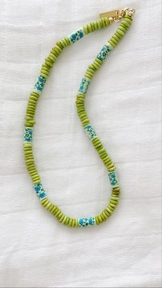 15"  Jade green ethnic rustic beads  Polymer hand painted beads Logan Tay, Taxidermy Jewelry, Painted Beads, Hand Painted Beads, Rustic Necklace, Making Stuff, Beading Jewelry, Bead Necklaces, Summer Mood