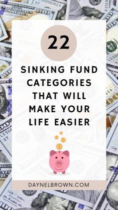 22 Sinking Fund Categories That Will Make Your Life Easier Cash Stuffing Sinking Funds, Cash Stuffing Envelopes Categories, High Priority Sinking Funds, Budget Envelopes Categories, Cash Stuffing Categories, Sinking Funds Printable Free, Savings Categories, Cash Stuffing Challenges