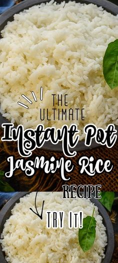 the ultimate instant rice recipe with instructions to make it