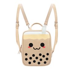 Cute Boba Mini Backpack - Boba Tribe Tas Gucci, Tas Mini, Cute Mini Backpacks, Tas Bahu, Bubble Milk Tea, Tas Fashion, Layered Fashion, Boba Tea, Cute Backpacks