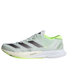 Shop adidas Adizero Adios 8 'Light Green Neon Green' IG5645 at KICKS CREW — your go-to for authentic, stylish sneakers. Whether for fashion, performance, or collection, find your perfect pair with us. Functional Adidas Running Shoes For Marathon, Adidas Athleisure Sneakers For Marathon, Adidas Athleisure Running Shoes For Marathons, Adidas Athleisure Running Shoes For Marathon, Athleisure Adidas Running Shoes For Marathon, Adidas Green Running Shoes For Jogging, Adidas Green Running Shoes For Light Sports, Adidas Green Running Shoes, Adidas Adizero