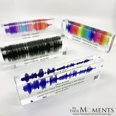 three different colors of eyeliners in clear boxes