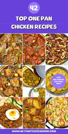 the top one pan chicken recipes