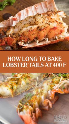 How Long to Bake Lobster Tails at 400 F Baked Lobster Tails, Frozen Lobster Tails, Frozen Lobster, How To Cook Lobster, Surf And Turf, Spicy Salsa, Lobster Tails, Butter Sauce, Baking Sheets