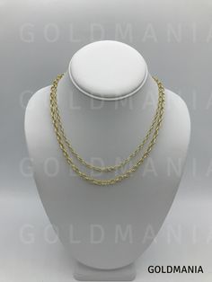 "14K Yellow Gold Oval Rolo Chain Necklace, 18\" Inch, 3.2MM 4.6MM Thick, Real Gold Chain, Thick Gold Chain, Gold Link Chain, Gold Chain Women VIDEO FEATURES 3.2MM High quality, elegant and shiny Oval Rolo Chain Necklaces. All our chains are crafted from guaranteed 100% 14K gold. Perfect gold chains necklaces for heavyweight charms and pendants 18\" 3.2 MM - 3.5 Gram 18\" 4.6 MM - 7.1 Gram METAL: 14K YELLOW GOLD HOLLOW GOLD CHAIN LOOK AT THE PENNY (ONE CENT COIN) IN ORDER TO GET A SENSE OF THE PR Yellow Gold Oval Figaro Chain Necklace, Yellow Gold Oval Necklace With Figaro Chain, Oval Yellow Gold Necklace With Figaro Chain, Oval 14k Gold Chain Necklace As Gift, Formal Oval Figaro Chain Jewelry, Formal Oval Figaro Chain Necklace, Oval Figaro Chain Necklace As A Gift, 14k Gold Oval Figaro Chain Necklace, 14k Gold Oval Necklace With Paperclip Chain