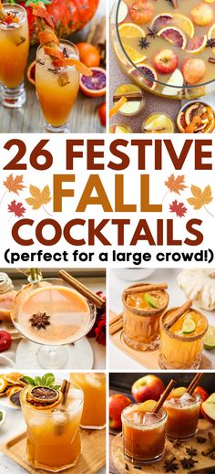 Easy Fall Cocktails – Choose from 26 aromatic and easy fall cocktails recipes to serve at your next Thanksgiving dinner. Infuse delicious flavors of autumn into your easy fall cocktails, fall cocktails drinks, Thanksgiving cocktails, Thanksgiving drinks, fall cocktails dress wedding guest, fall cocktails recipes easy, best fall cocktails, fall cocktails for a crowd, fall cocktails vodka, fall cocktails gin, fall cocktails tequila, fall cocktails rum, apple cider cocktails, pumpkin cocktails. Boozy Drinks For A Crowd, Fall Brunch Cocktails For A Crowd, Autumn Batch Cocktail, Fall Wedding Specialty Cocktails, Fall Cocktail For A Crowd, Fall Drink Specials, Fall Cocktail Recipes For A Crowd, Fall Wedding Drinks Signature, Fall Cocktails Tequila