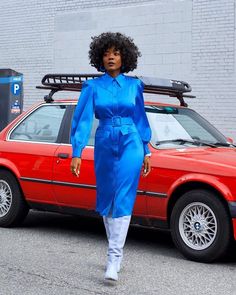 Shopbop on Instagram: “Beep, beep @simplycyn 🚘” Winter Shoot, Bmw Art, Art Cars, Dresses For Work, Lookbook, On Instagram