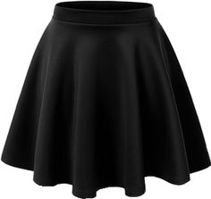 Casual Solid Color Mini Skirt For Night Out, Casual Fitted Plain Skirt, Black Stretch Skort With Solid Color, Black Solid Color Mini Skirt, Casual Black Skort With Full Skirt Shape, Casual Black Skort With Full Skirt, Casual Black Full Skirt Skort, Solid Color Full Skirt For Night Out, Model Rok