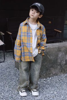 Ootd Kids Boys Outfit, Boys Street Style, Outfit Korean Style, Polo Outfit, Kids Winter Fashion, Kids Summer Fashion, Toddler Boy Fashion, Boys Summer Outfits, Stylish Boys