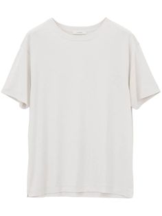 cream white crew neck short sleeves straight hem When buying this unisex item, keep in mind that it is graded in standard men's sizing. Classic Oversized T-shirt For Summer, Oversized Classic Summer T-shirt, Classic Oversized Summer T-shirt, Classic T-shirt With Straight Hem And Relaxed Fit, White Tops With Relaxed Fit And Straight Hem, Classic Relaxed Fit T-shirt, White Classic Top With Straight Hem, City Shorts, White Crew Neck