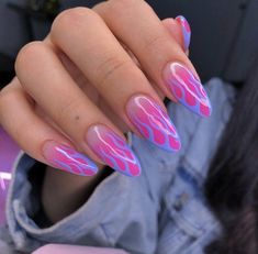 Neon Acrylic Nails, American Nails, Manicure Nails, Neon Nails, Dream Nails, Fire Nails, Funky Nails, Best Acrylic Nails, Long Acrylic Nails